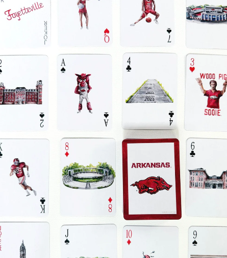 University of Arkansas Playing Cards
