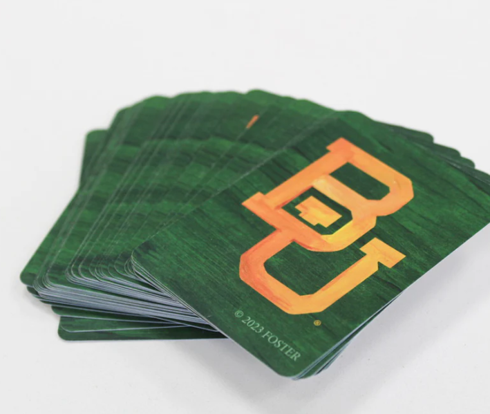 Baylor Playing Cards