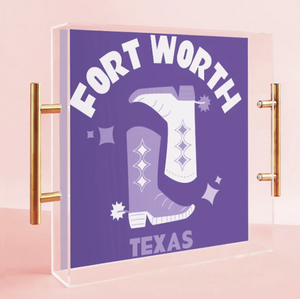 Kickoff Large Tray | Fort Worth