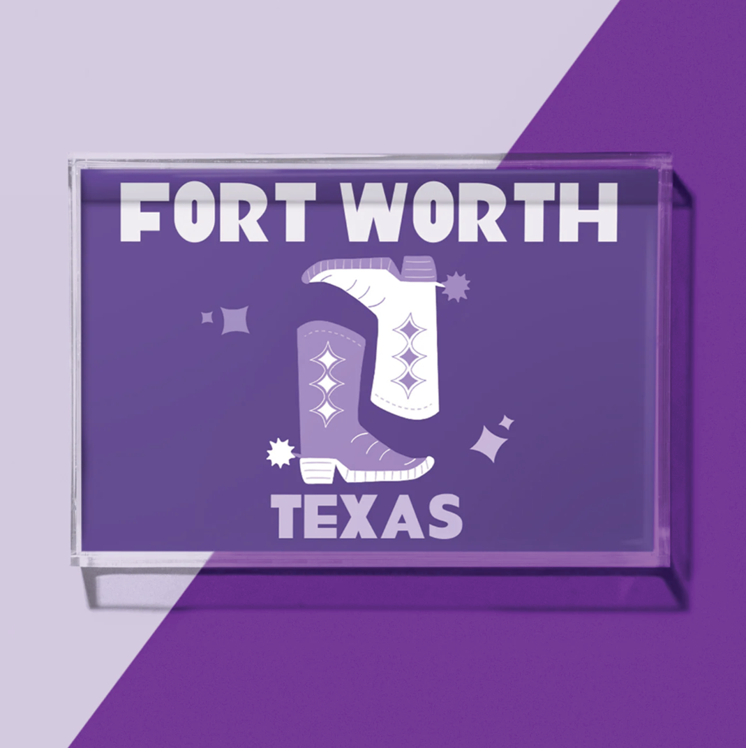 Kickoff Small Tray | Fort Worth