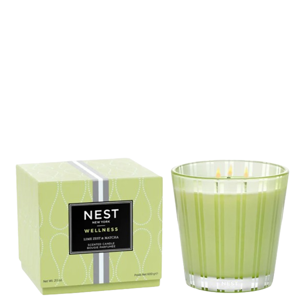 Nest 3-Wick Lime Zest & Matcha Candle (21.2 oz)