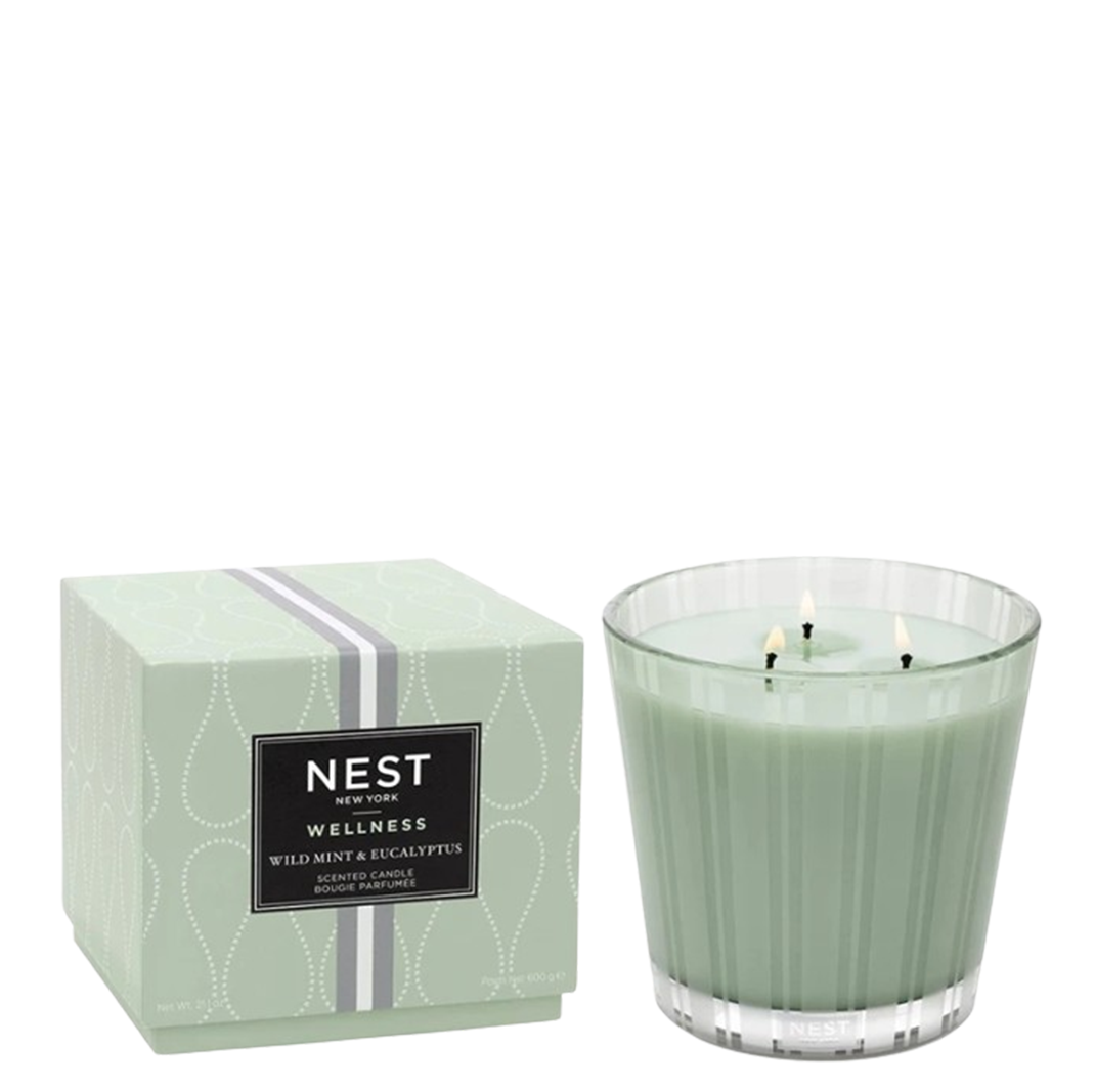 Nest 3-Wick Wild Mint & Eucalyptus Candle (21.2 oz)