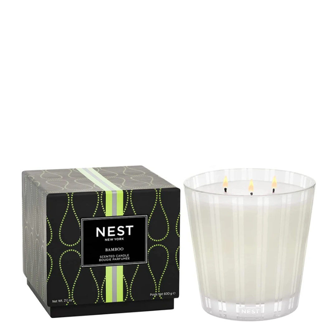 Nest 3-Wick Bamboo Candle (21.2 oz)