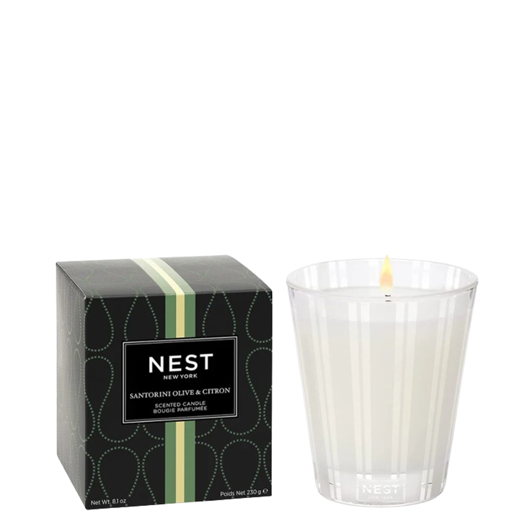 Nest 8.1 oz Santorini Olive & Citron Candle