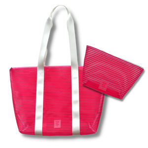 TRVL Mesh Tote and Pouch