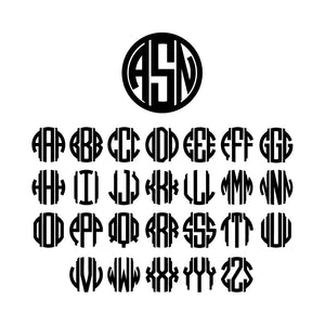 Monogram Acrylic Skewers (Set of 4)