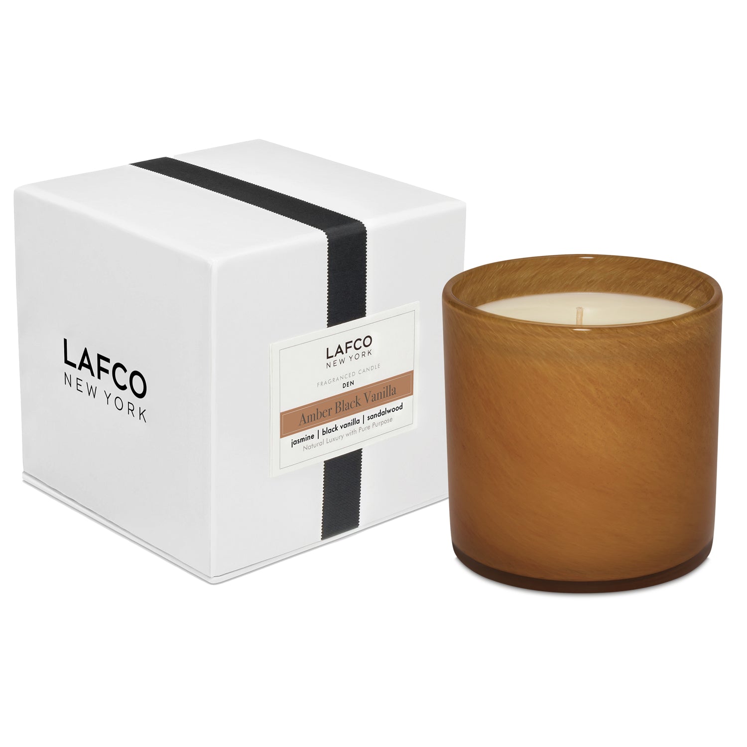 LAFCO 15.5 oz Foyer (Amber Black Vanilla) Candle
