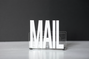 Acrylic Mail Organizer