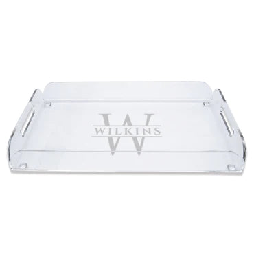 Engraved Acrylic Serving Tray